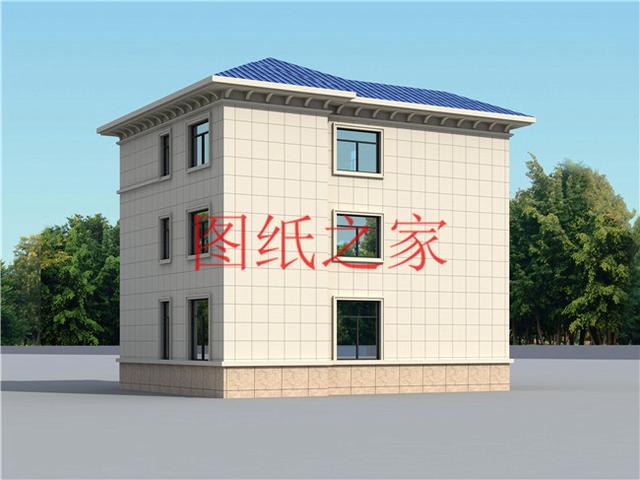 6套農村三層別墅，占地110平方米左右，20萬就能建好，這樣的別墅你喜歡嗎？