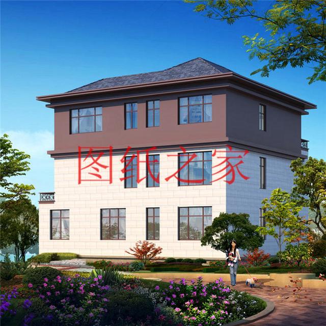 6套農村三層別墅，占地110平方米左右，20萬就能建好，這樣的別墅你喜歡嗎？