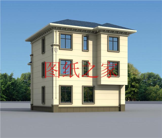 6套農村三層別墅，占地110平方米左右，20萬就能建好，這樣的別墅你喜歡嗎？