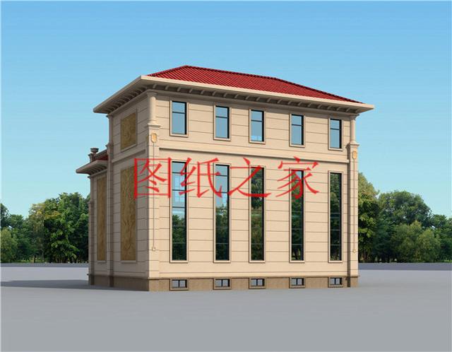 簡約接地氣的三層別墅設計圖，占地150平卻有6、7個臥室，住起來絕對舒適寬敞！