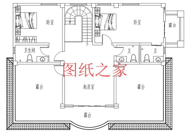 簡約接地氣的三層別墅設計圖，占地150平卻有6、7個臥室，住起來絕對舒適寬敞！