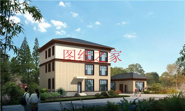 簡約接地氣的三層別墅設計圖，占地150平卻有6、7個臥室，住起來絕對舒適寬敞！