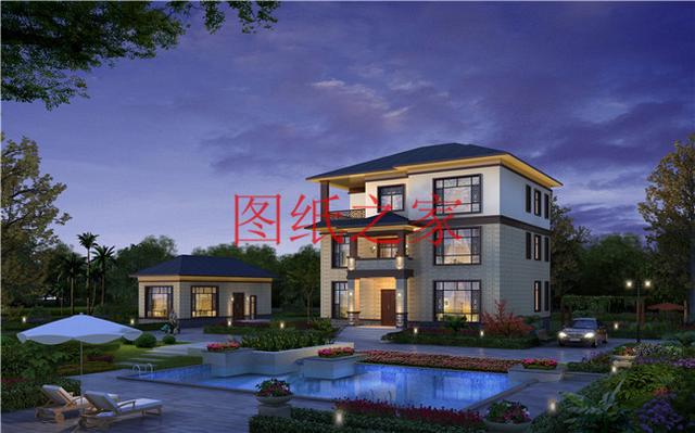 簡約接地氣的三層別墅設計圖，占地150平卻有6、7個臥室，住起來絕對舒適寬敞！