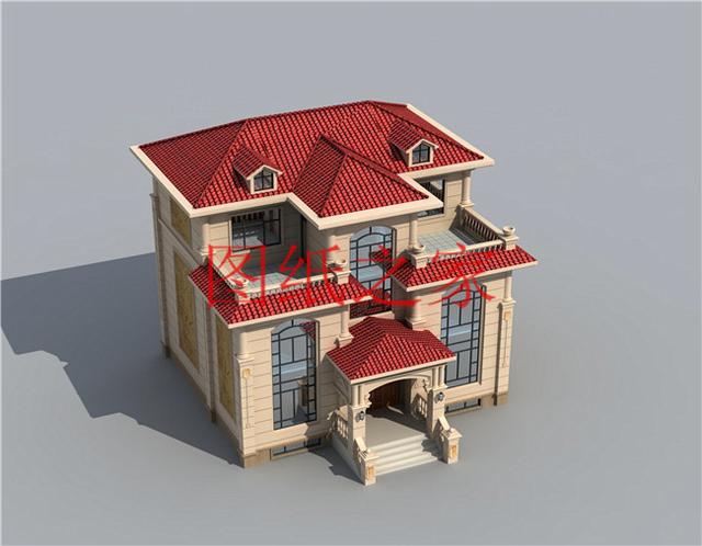 簡約接地氣的三層別墅設計圖，占地150平卻有6、7個臥室，住起來絕對舒適寬敞！