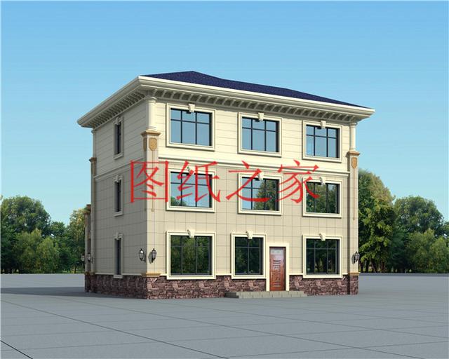 推薦2套農村三層別墅設計圖，多個臥室非常實用，造價不高卻實用，全家人都喜歡！