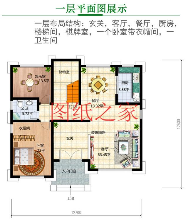 推薦2套農村三層別墅設計圖，多個臥室非常實用，造價不高卻實用，全家人都喜歡！