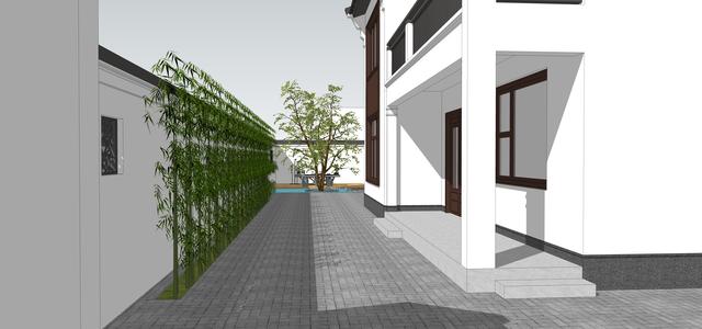 15.3米X11.5米二層新中式別墅設(shè)計圖，帶活動室和健身房，造價40萬，在家也能運動！