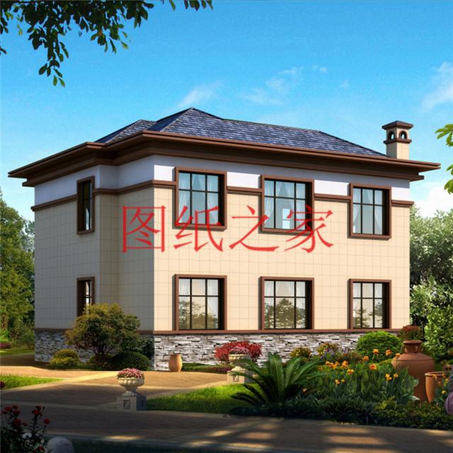 分享4套農村二層別墅，占地120平方米左右，造價不到20萬，經濟又實用！