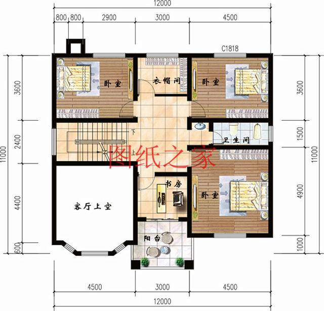 分享4套農村二層別墅，占地120平方米左右，造價不到20萬，經濟又實用！