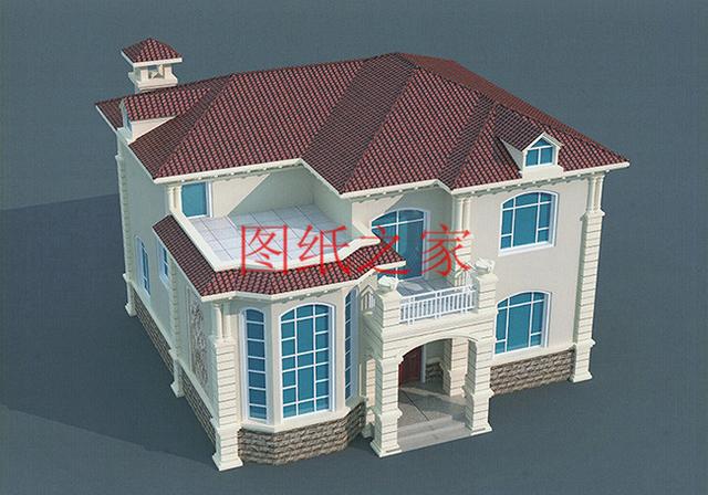 分享4套農村二層別墅，占地120平方米左右，造價不到20萬，經濟又實用！