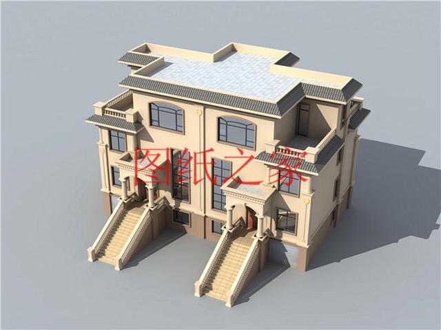 分享4套三層雙拼別墅，典雅大氣，大家來(lái)看看喜歡嗎？