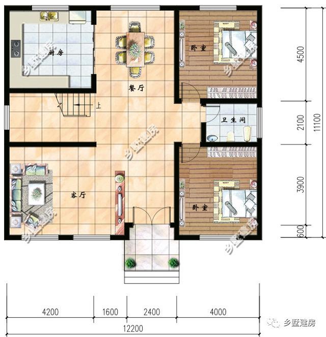 推薦兩款12X11米二層農村自建房，不僅造價經濟還顏值逆天，誰建誰知道！