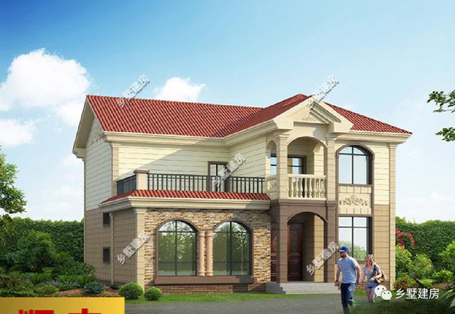 推薦兩款12X11米二層農村自建房，不僅造價經濟還顏值逆天，誰建誰知道！