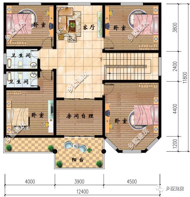 推薦兩款12X11米二層農村自建房，不僅造價經濟還顏值逆天，誰建誰知道！