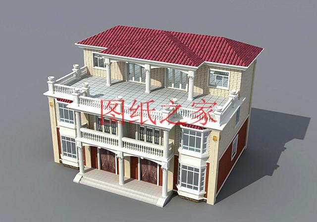 宅基地面積有限可以建雙拼別墅，每戶造價不到30萬，經濟又實用，父母也可以跟著享福！