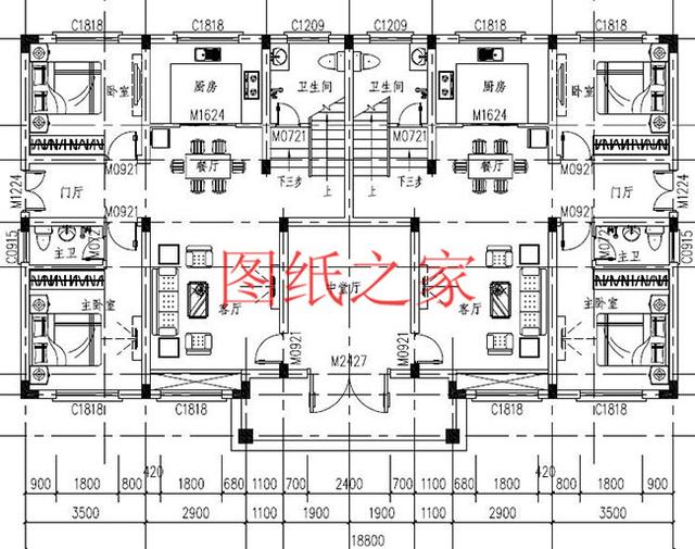 宅基地面積有限可以建雙拼別墅，每戶造價不到30萬，經濟又實用，父母也可以跟著享福！