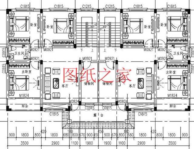 宅基地面積有限可以建雙拼別墅，每戶造價不到30萬，經濟又實用，父母也可以跟著享福！