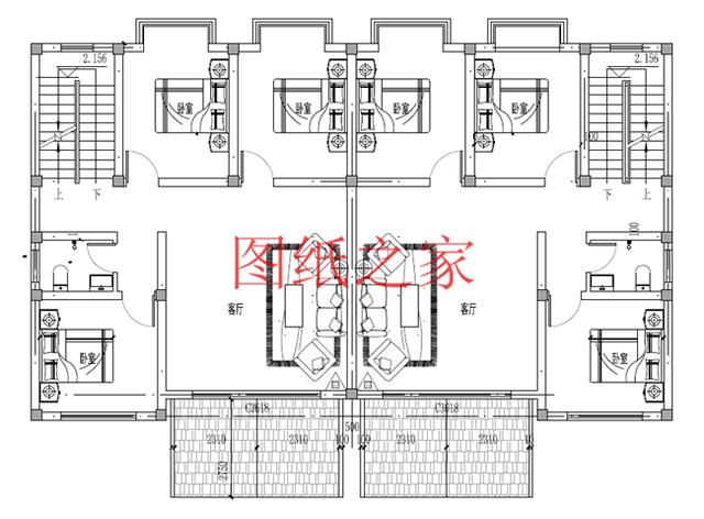 宅基地面積有限可以建雙拼別墅，每戶造價不到30萬，經濟又實用，父母也可以跟著享福！