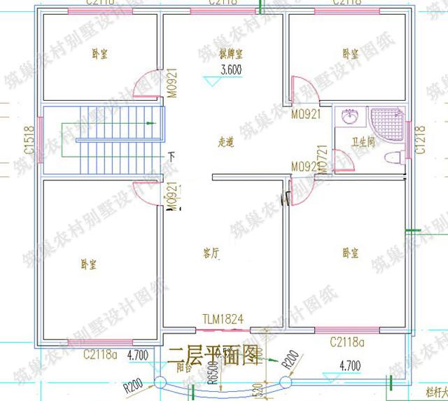 12×11米農村二層簡歐自建房，好看易建，造價20萬！