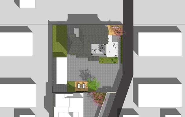 14.5mX11m農村二層小情調別墅設計圖，簡單大方，適合農村自建。