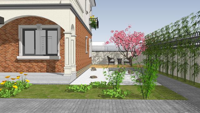 14.5mX11m農村二層小情調別墅設計圖，簡單大方，適合農村自建。