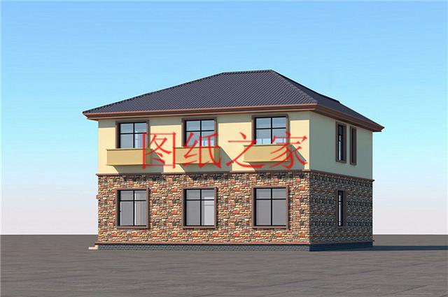 二層農村別墅，占地140平米卻有5個臥室，全家人都能住得下，快來看看吧！