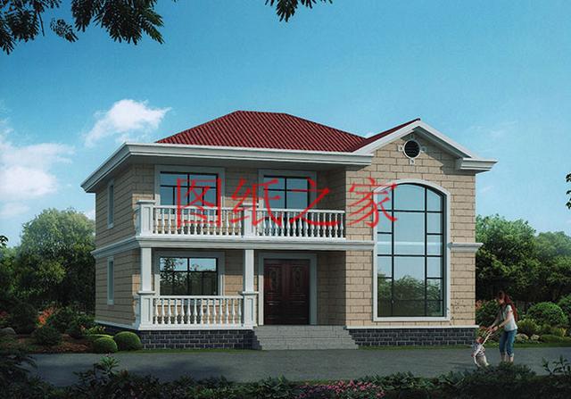 二層農村別墅，占地140平米卻有5個臥室，全家人都能住得下，快來看看吧！