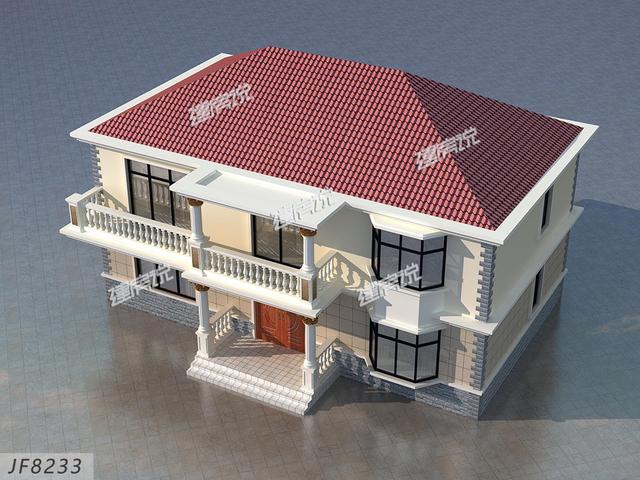 三棟農(nóng)村二層別墅設(shè)計(jì)圖，精致漂亮，實(shí)用，見過的人都說好，好戶型錯(cuò)過可惜了