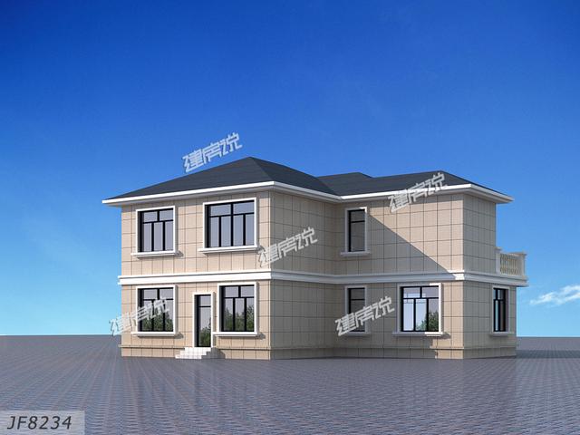 三棟農(nóng)村二層別墅設(shè)計(jì)圖，精致漂亮，實(shí)用，見過的人都說好，好戶型錯(cuò)過可惜了