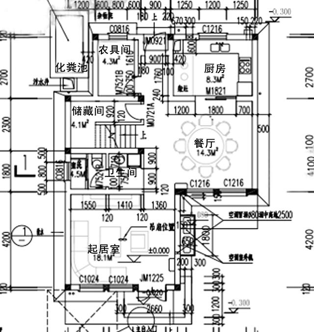 兩層簡約實用二層別墅設計圖，造價低，是你想要的那一款！