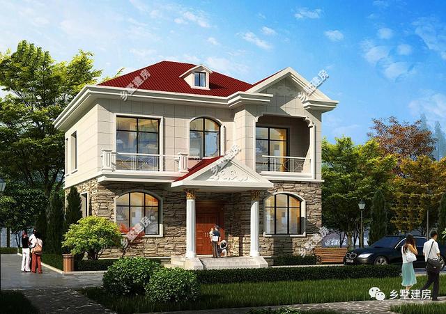 2款11X12米農(nóng)村自建房，精美別致，第二款只要20萬！