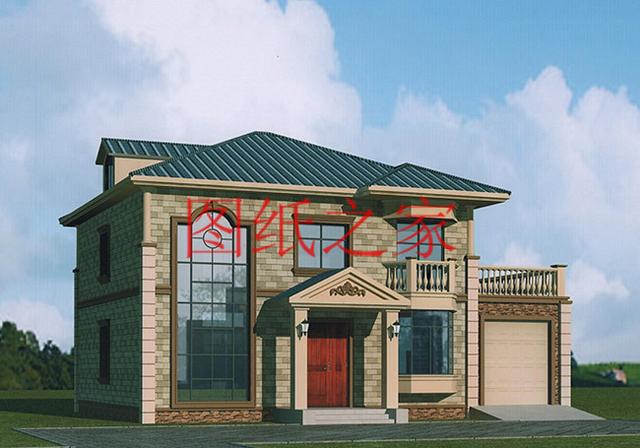 占地120平的5款經(jīng)典別墅設(shè)計(jì)圖，戶型布置方便實(shí)用，大家都喜歡。