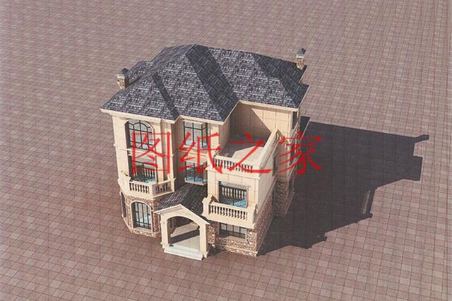 大戶型的農村三層別墅，經典設計永不過時，滿足你一輩子的需求！