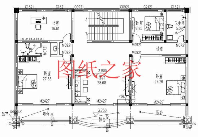 大戶型的農村三層別墅，經典設計永不過時，滿足你一輩子的需求！