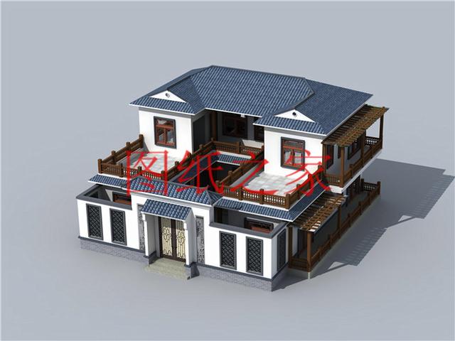 大宅基地就要蓋大房子，豪華氣派二層別墅，在村里倍兒有面子！