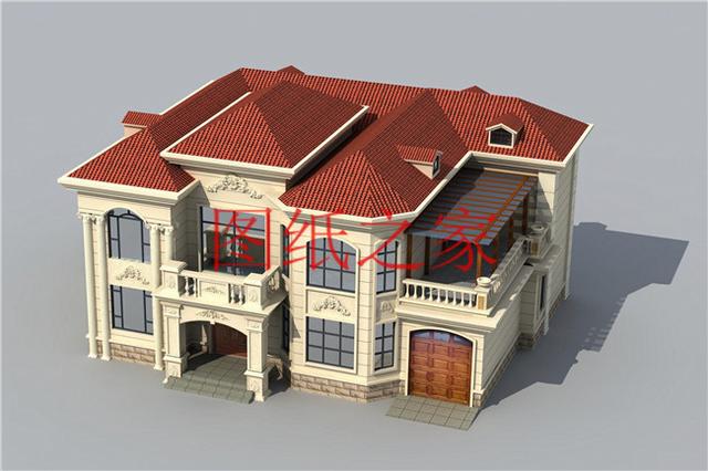 大宅基地就要蓋大房子，豪華氣派二層別墅，在村里倍兒有面子！