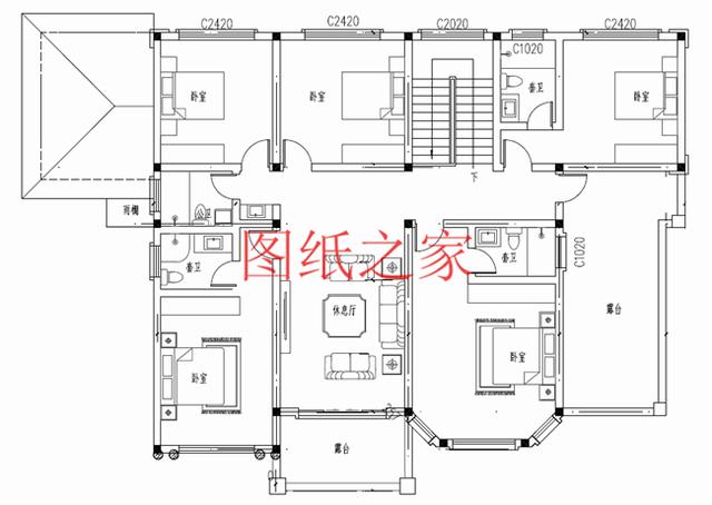 大宅基地就要蓋大房子，豪華氣派二層別墅，在村里倍兒有面子！