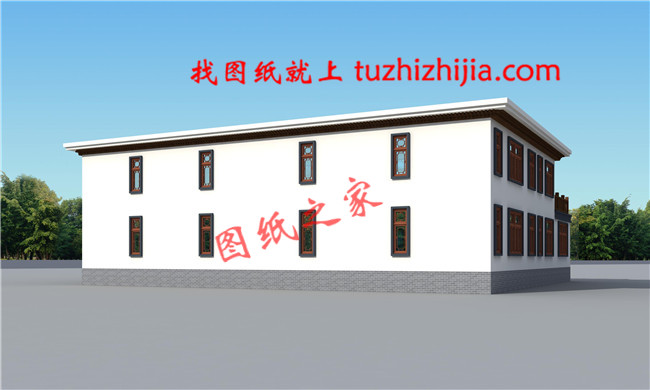 5套四合院別墅設計圖，現代與中式結合，秒殺歐式別墅！