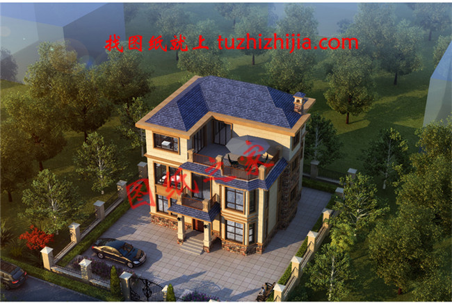 最新農(nóng)村20萬元二層半別墅設(shè)計(jì)圖,占地僅110多平