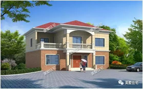 5款農村二層別墅設計圖，內部布局合理舒適，而且外觀時尚美觀，回家建一棟很不錯。