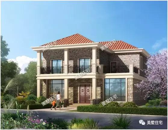 5款農村二層別墅設計圖，內部布局合理舒適，而且外觀時尚美觀，回家建一棟很不錯。