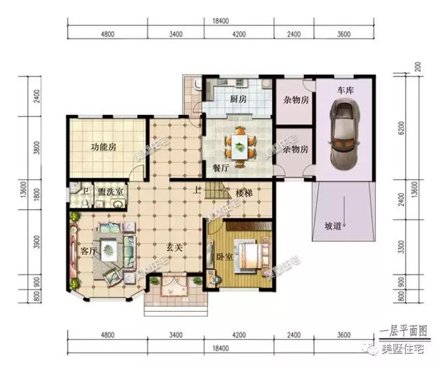 5款農村二層別墅設計圖，內部布局合理舒適，而且外觀時尚美觀，回家建一棟很不錯。
