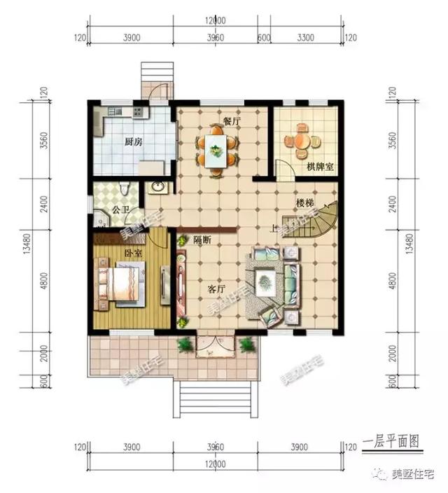 5款農村二層別墅設計圖，內部布局合理舒適，而且外觀時尚美觀，回家建一棟很不錯。