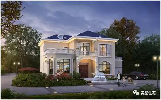 5款農村二層別墅設計圖，內部布局合理舒適，而且外觀時尚美觀，回家建一棟很不錯。