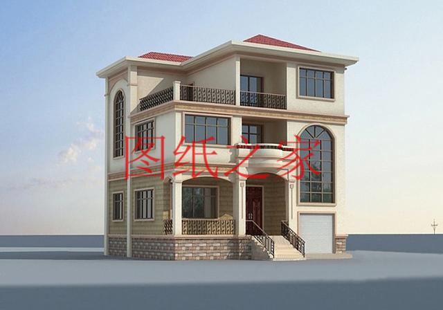 三層農(nóng)村自建房，結(jié)構(gòu)簡(jiǎn)單，造價(jià)低，拿到圖紙就能施工！