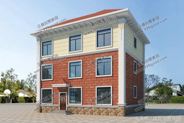 推薦5款開間基本都是12米的農(nóng)村別墅設(shè)計圖，不僅外觀美，而且40萬就能建起！