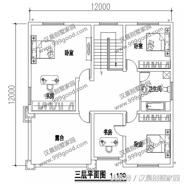 推薦5款開間基本都是12米的農(nóng)村別墅設(shè)計圖，不僅外觀美，而且40萬就能建起！