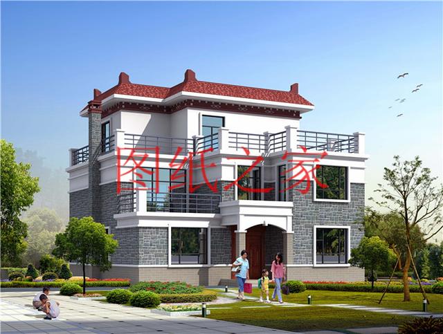 2款占地160平的農(nóng)村三層別墅設(shè)計(jì)圖，造價(jià)只要30萬(wàn)，一起來(lái)看看吧！