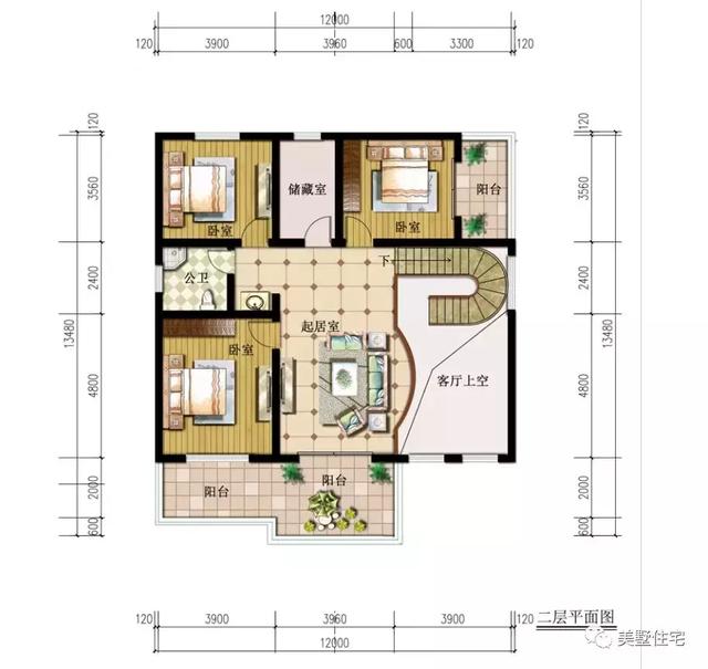 三款受人歡迎的農村三層別墅設計圖，外觀精美布局實用，回鄉建一棟倍兒有面子。