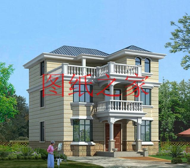 3款占地110平方米多臥室設計的別墅設計圖，人口再多也住的下！